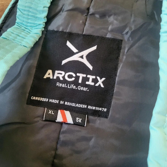 NWT Arctix Kids Insulated Snow Bib Overalls Size XL - Picture 4 of 7